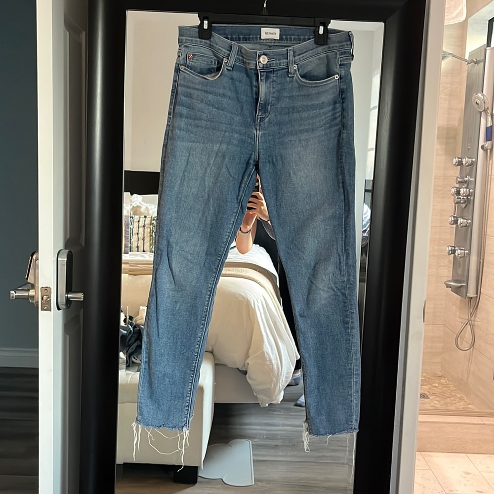 Hudson Midrise Natalie Super Skinny Jeans- Size 29